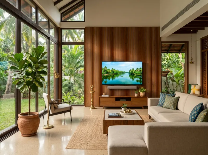 Home Entertainment & Cooling Lounge