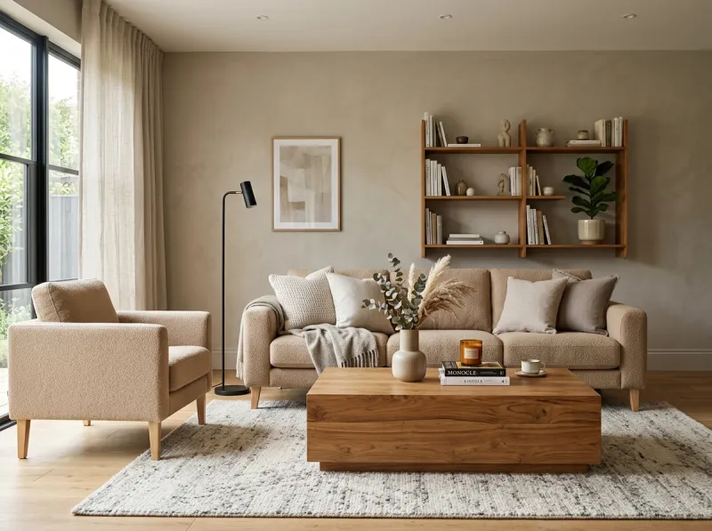 Living & Comfort Display Section